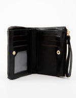 TOSCA - TH059 PU WALLET - Black