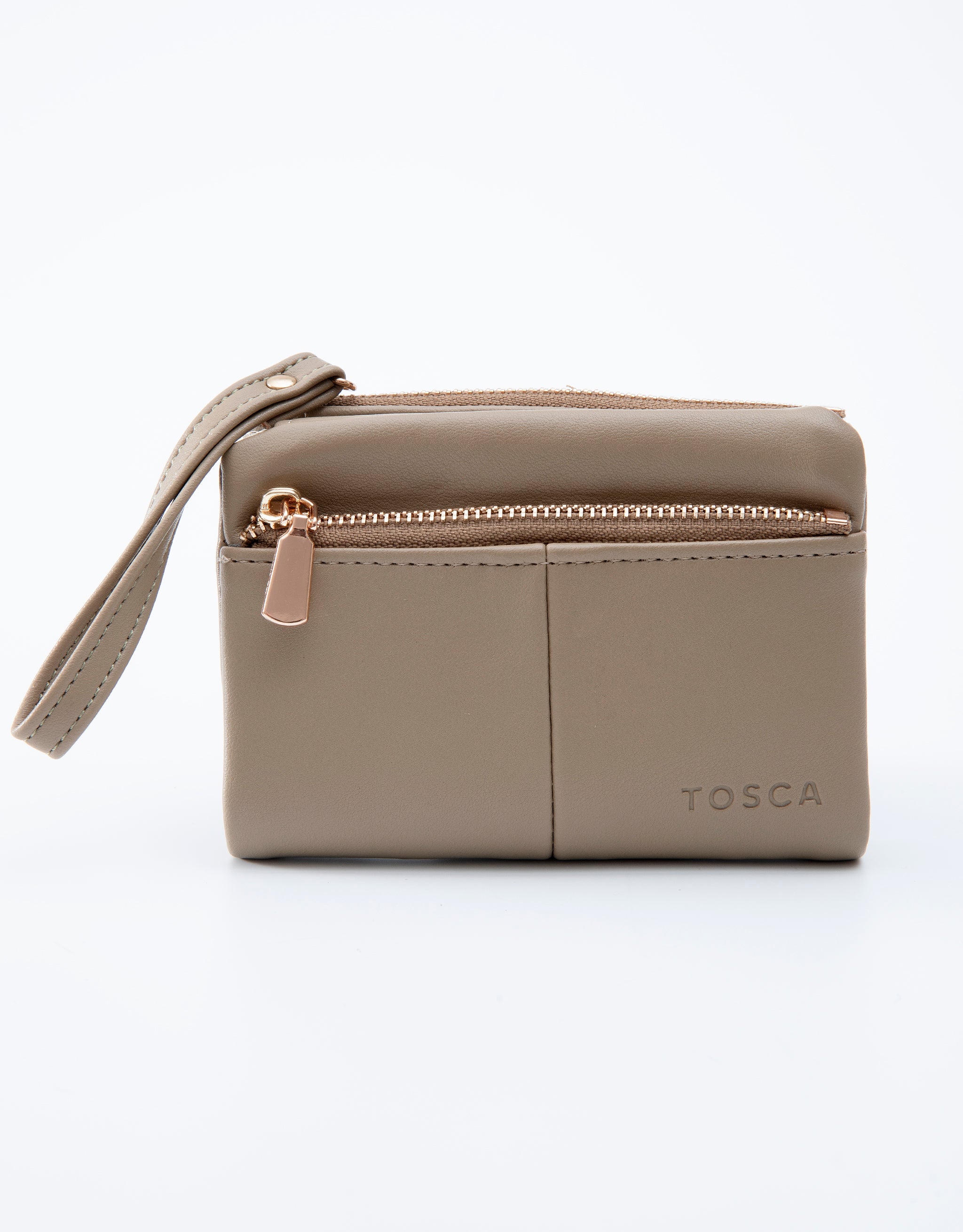 TOSCA - TH059 PU WALLET - Olive