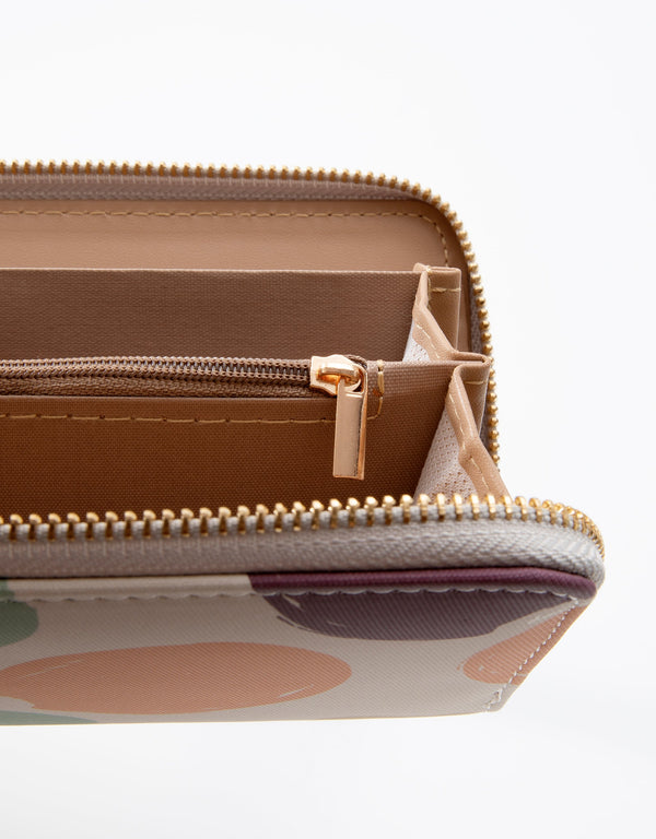 Tosca - TH060 Pu Wallet - Almond Milk