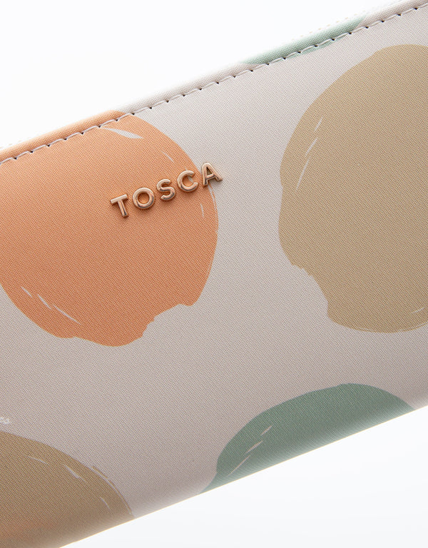 Tosca - TH060 Pu Wallet - Almond Milk
