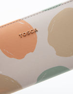 TOSCA - TH060 PU WALLET - Almond Milk