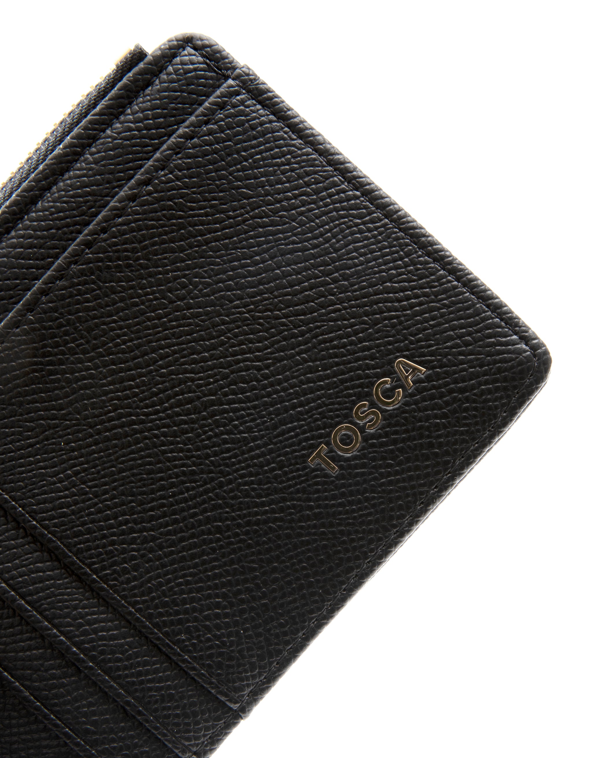 TOSCA - TH061 PU WALLET - Black