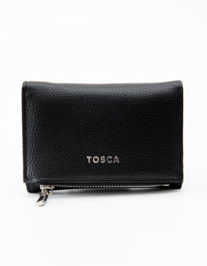 Tosca - TH062 Pu Wallet - Black