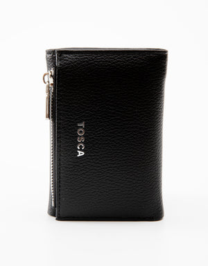 Tosca - TH062 Pu Wallet - Black