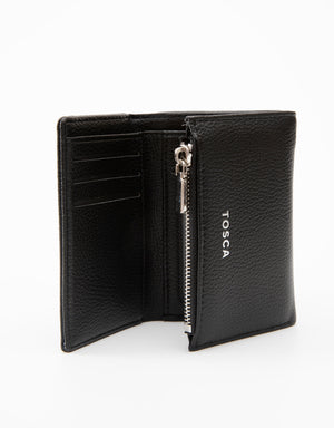 Tosca - TH062 Pu Wallet - Black