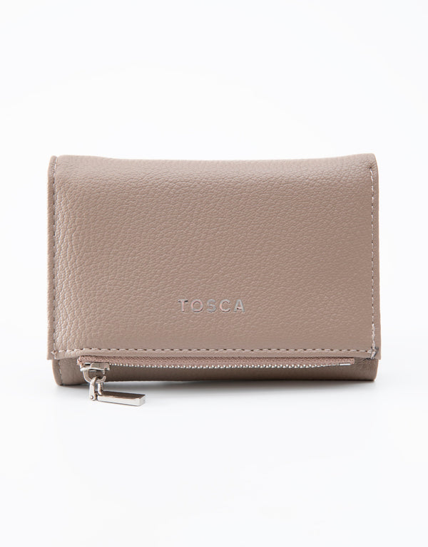 Tosca - TH062 Pu Wallett - Warm Taupe