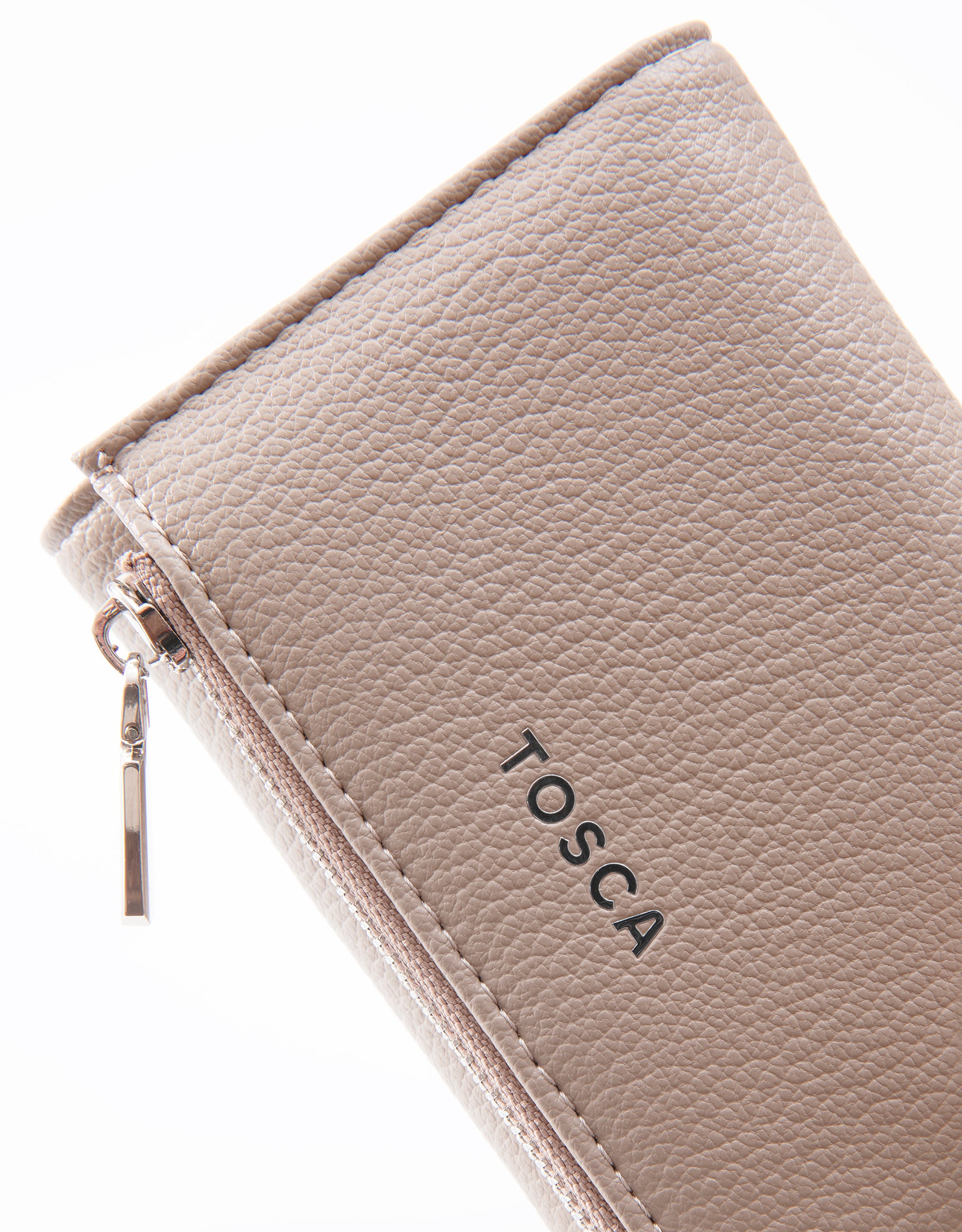 TOSCA - TH062 PU WALLETT - WARM TAUPE