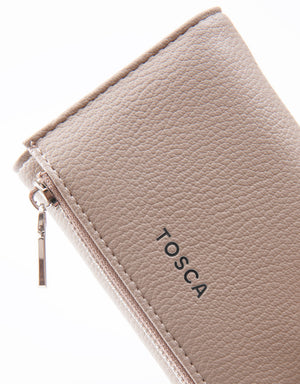 Tosca - TH062 Pu Wallett - Warm Taupe