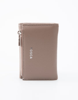 TOSCA - TH062 PU WALLETT - WARM TAUPE