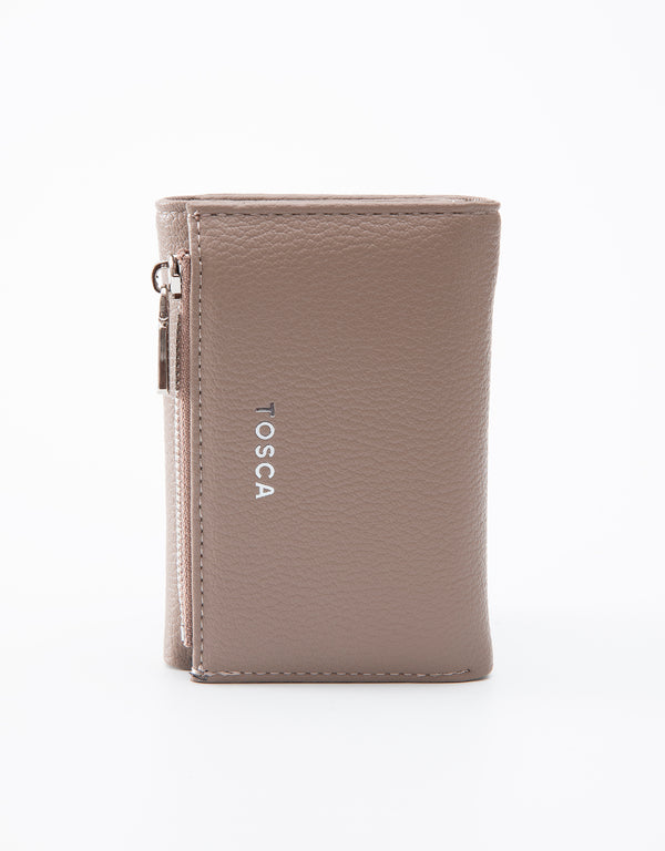 Tosca - TH062 Pu Wallett - Warm Taupe