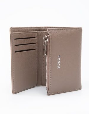 Tosca - TH062 Pu Wallett - Warm Taupe