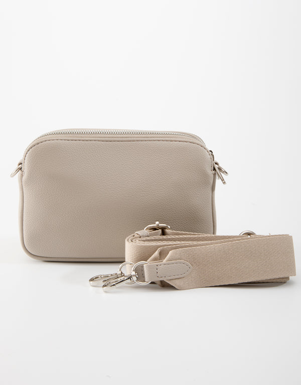 TOSCA - TH067 CROSSBODY - TAUPE Moonstruck
