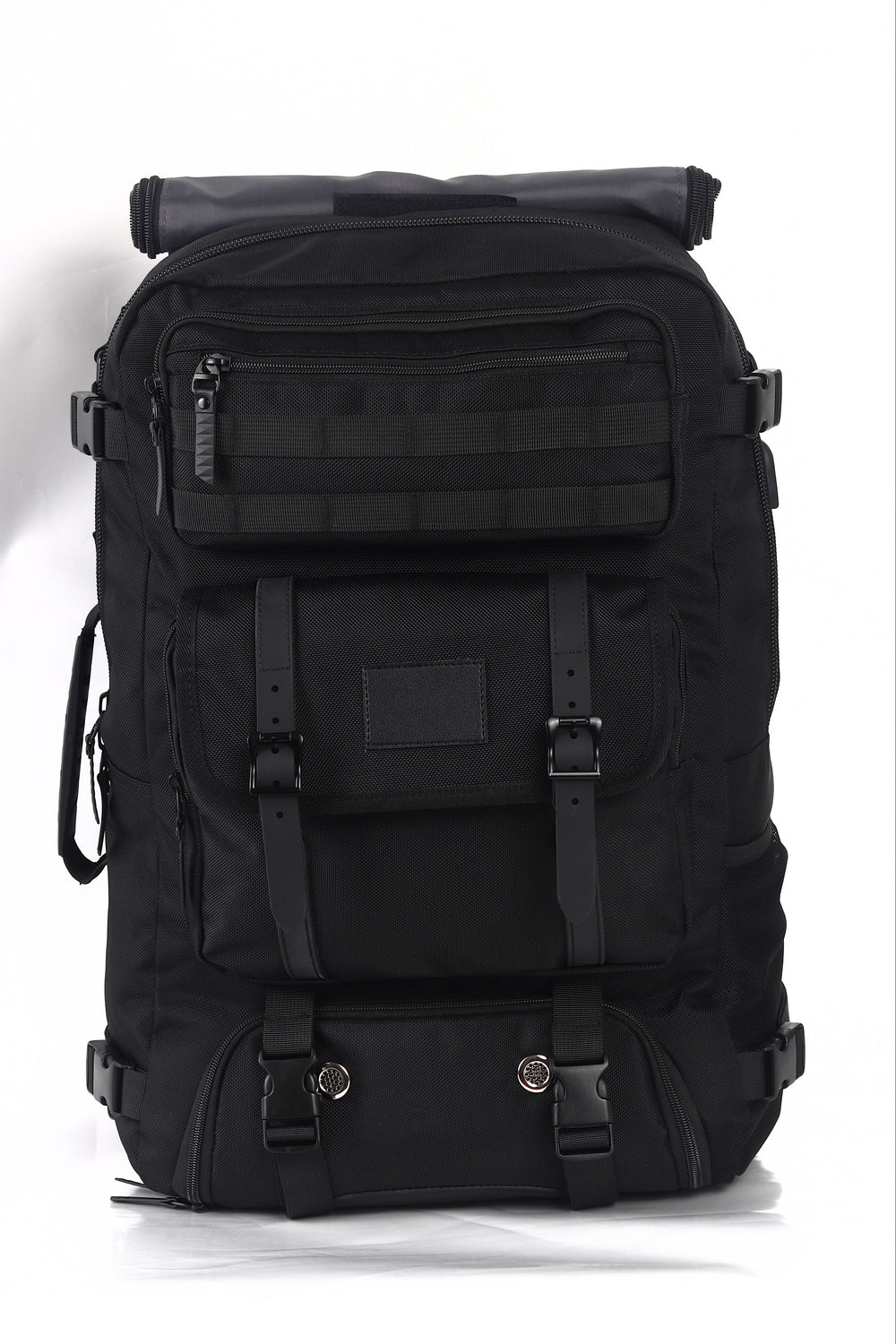 Travelite - TL220812 17.3in Xlg Multi Pocket Laptop Backpack W Shoulder Strap - Black