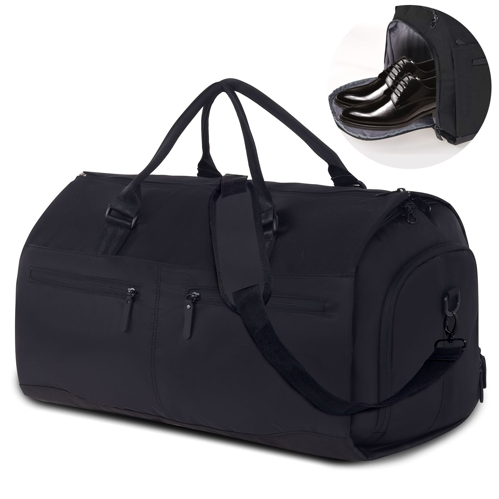 Travelite - TL230620 Roll up Garment Duffle bag carry on - Black