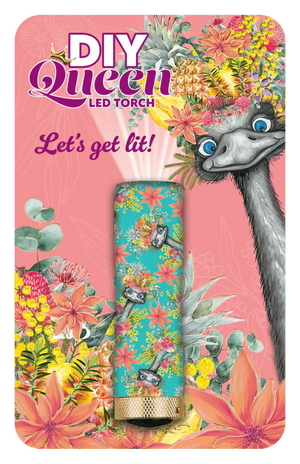 Lisa Pollock - TRCH02 LED Torch - Happy Emu
