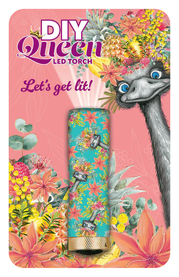 Lisa Pollock - TRCH02 LED Torch - Happy Emu