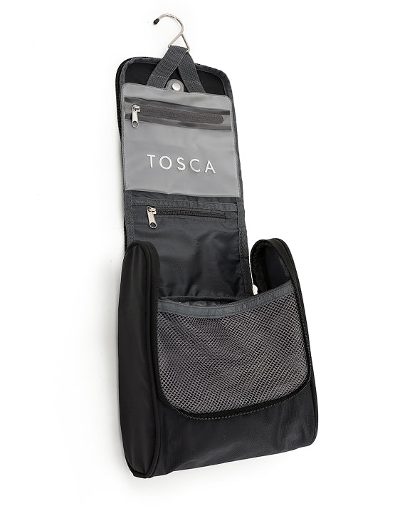 Tosca - TCA582 Travel Essentials 10in Travel Organiser - Black