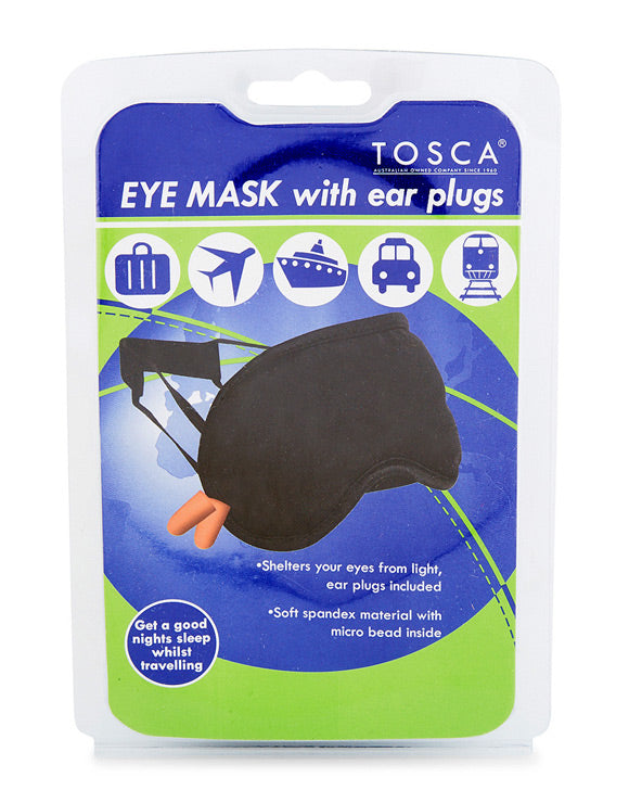 Tosca - Microbead Eye Mask - Navy-2