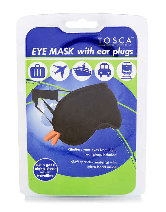 Tosca - Microbead Eye Mask - Navy