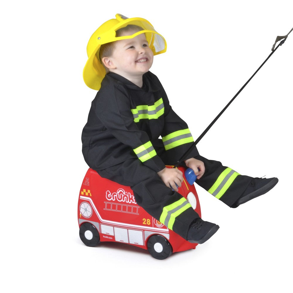 Trunkie - Frank Fire Engine Ride on Luggage-11