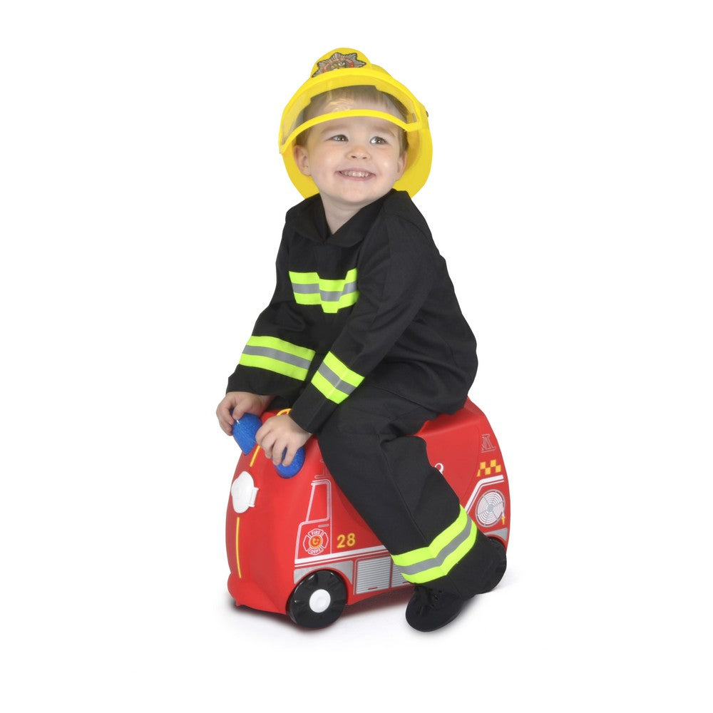Trunkie - Frank Fire Engine Ride on Luggage-5