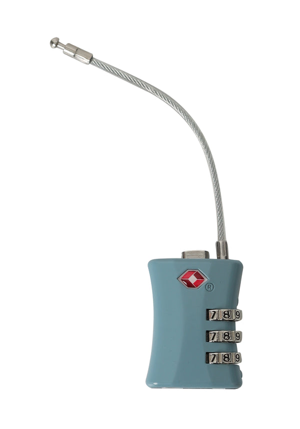 Tosca - TCA075 TSA Combo Cable Lock - Blue