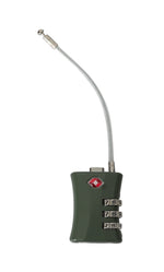 Tosca - TCA075 TSA Combo Cable Lock - Moss