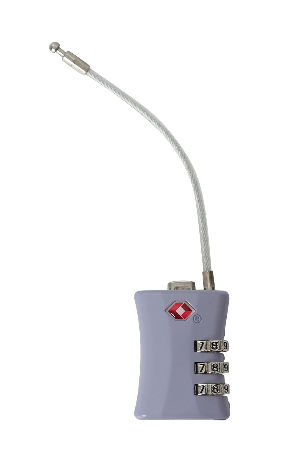 Tosca - TCA075 TSA Combo Cable Lock - Lavender