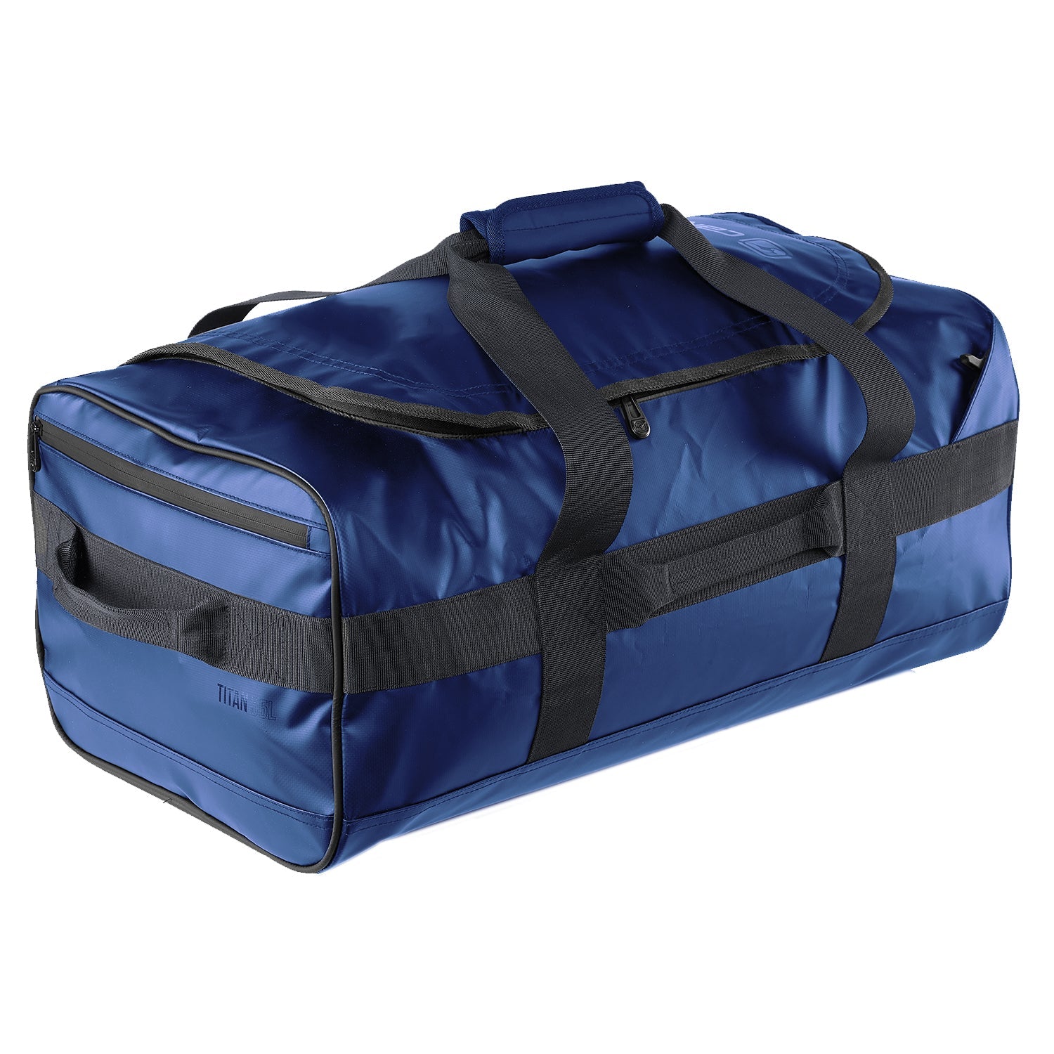 Caribee - Titan 50L Gear bag w Backpack straps - Blue-2