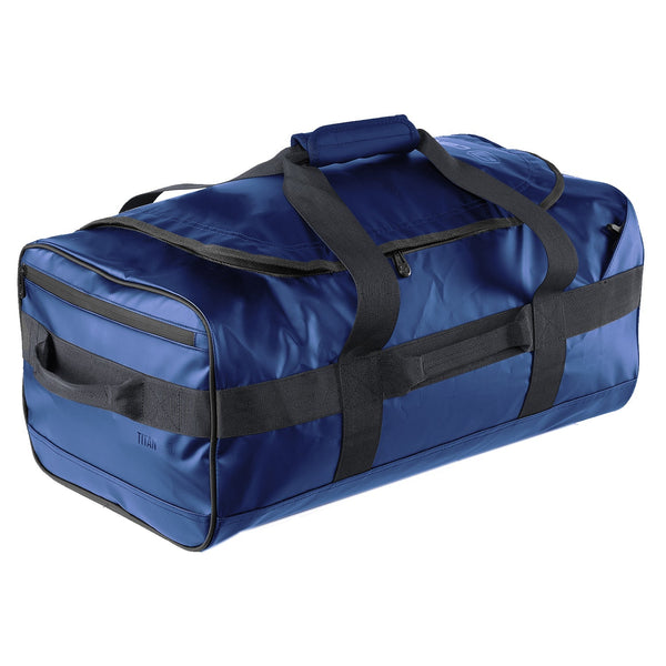 Caribee - Titan 50L Gear Bag W Backpack Straps - Blue