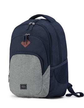 TOSCA - TCA993 URBAN BACKPACK - NAVY/GREY