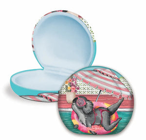 Lisa Pollock - TC47 Small Travel Accessory Case - Koala Pool Pary