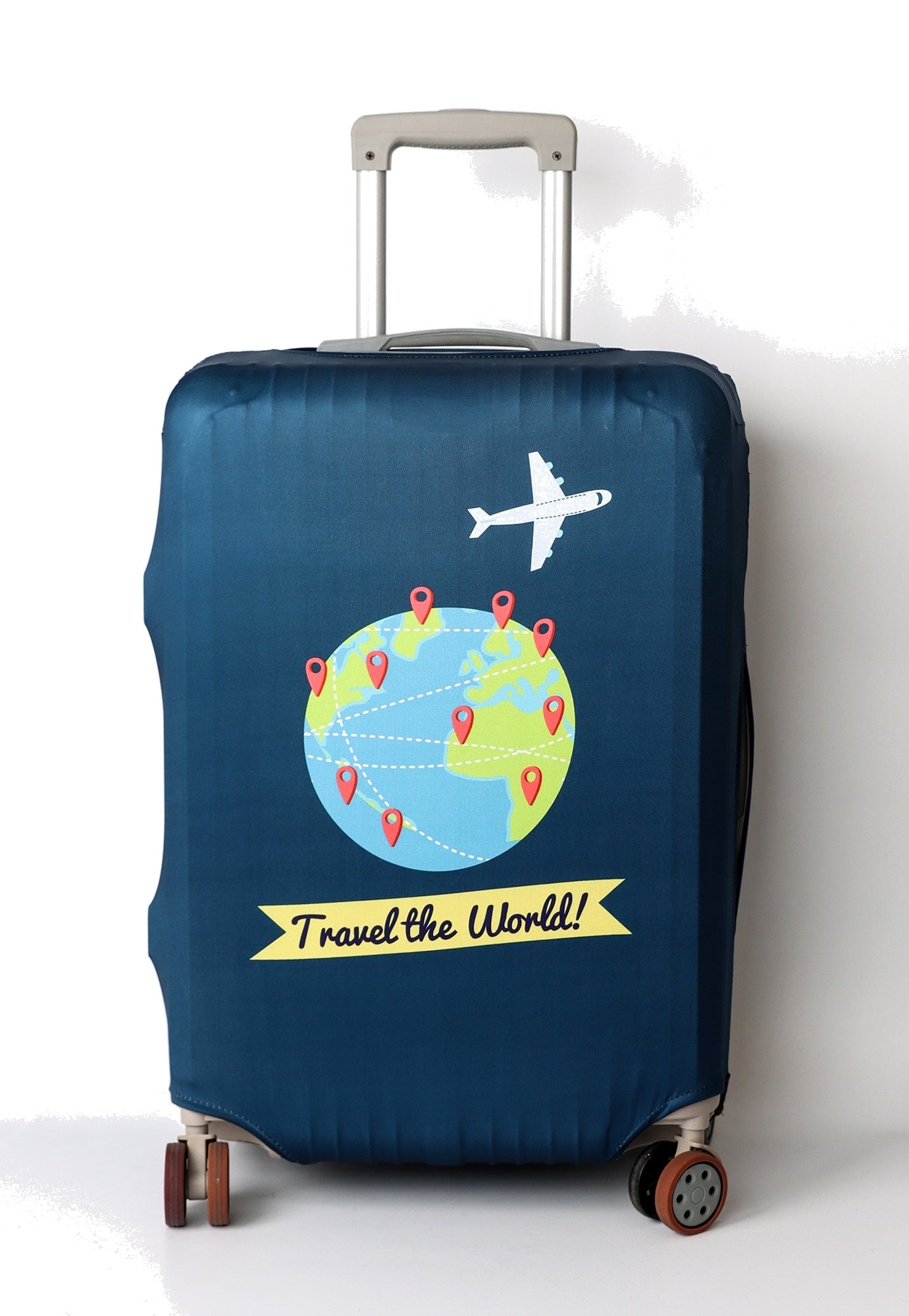 Tosca - TCA058 Medium Luggage Cover - World Traveller