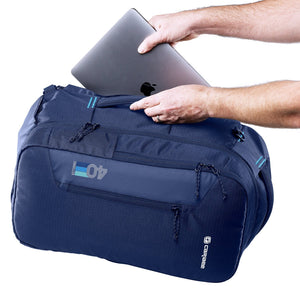 Caribee 69061 Traveller 40 Multipurpose Carry On Bag/Backpack - Navy