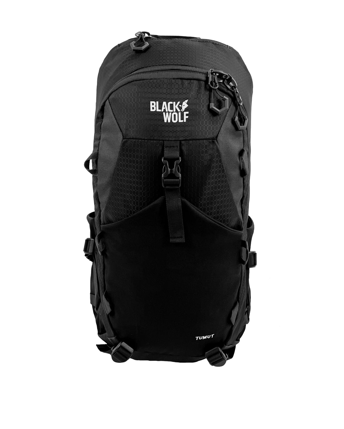 Black Wolf - Tumut 25L Backpack - Jet Black-3