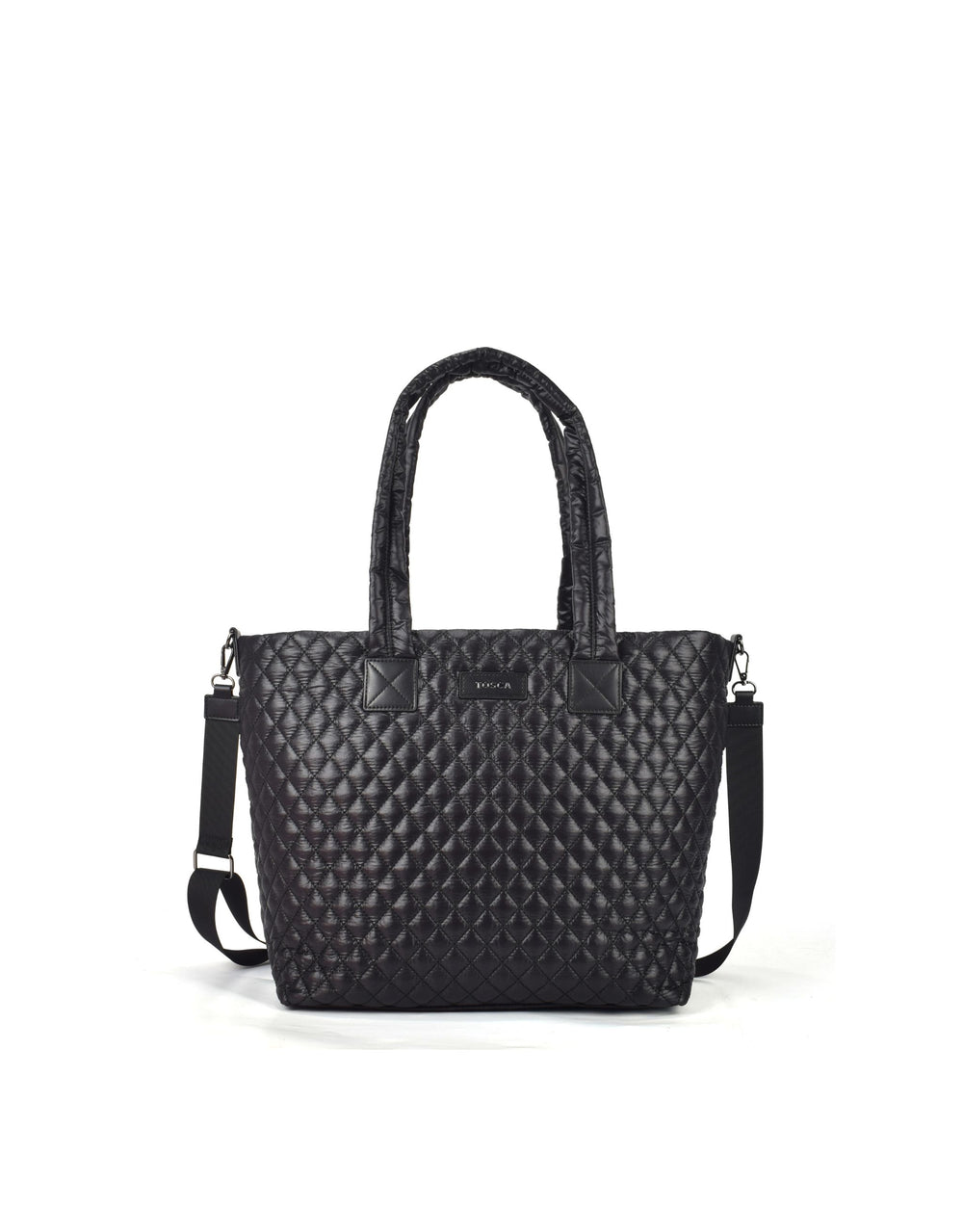 Tosca - MET980 Metro Nylon Tote - Black