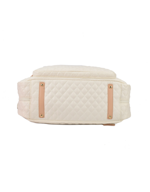 Tosca - MET982 Metro Nylon Spit tote - Stone