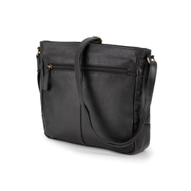 Verona - VCB-01 Square Leather shoulder bag - Black - 0