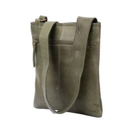 Franco Bonini - VCB-02 Leather Sling Sidebag - Moss Green