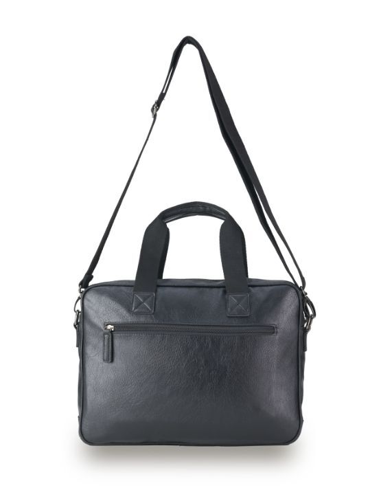 Tosca - VG014 Vegan Leather Business bag - Black