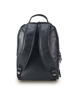 Tosca - VG017 Vegan Leather Large Backpack - Black