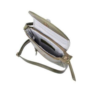Franco Bonini - VMP-003 Leather Sling Small Sidebag - Moss Green