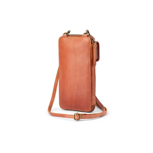 Franco Bonini - VMP200 Leather Mobile Phone Bag - Cognac