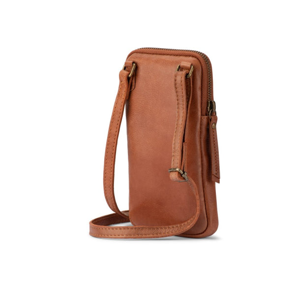 Verona - VMP-300 Leather Mobile phone pouch - Cognac - 0