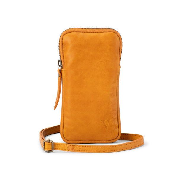 Verona - VMP-300 Leather Mobile Phone Pouch - Tan
