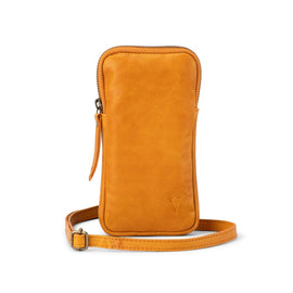 Verona - VMP-300 Leather Mobile phone pouch - Tan