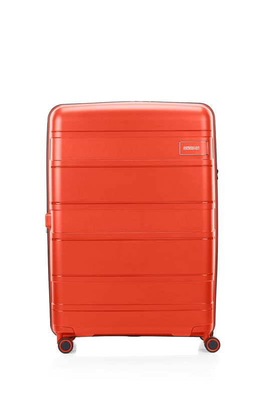 American Tourister - Light Max 82cm Large Spinner - Flame Orange