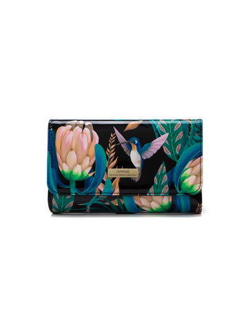 Serenade - WSF1102 LuLu Medium RFID Leather wallet - Bird