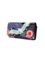 Serenade - Miyuki Cherry blossoms Large RFID wallet - Blossom