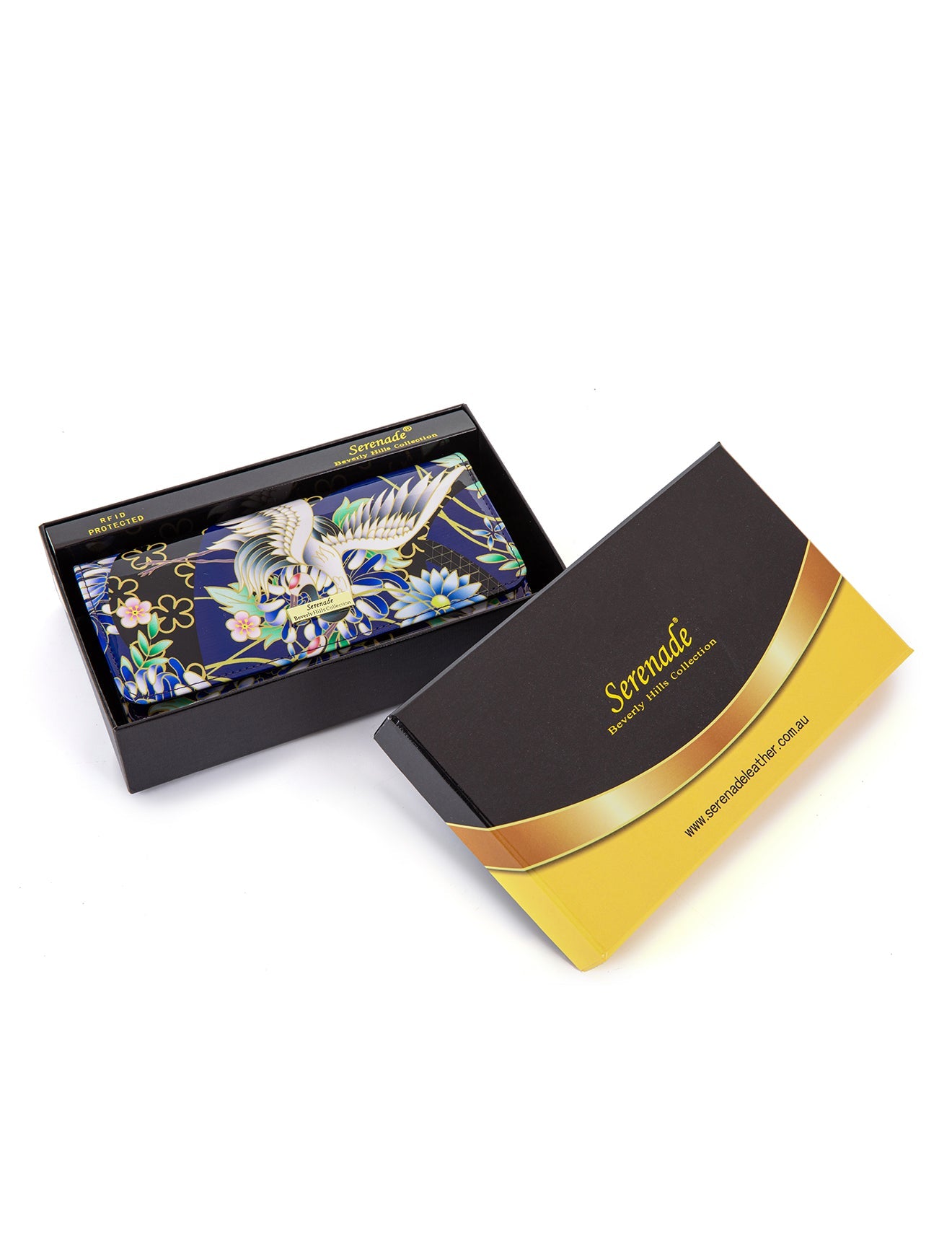 Serenade - WSF1301 Natsumi Large Leather Wallet with RFID